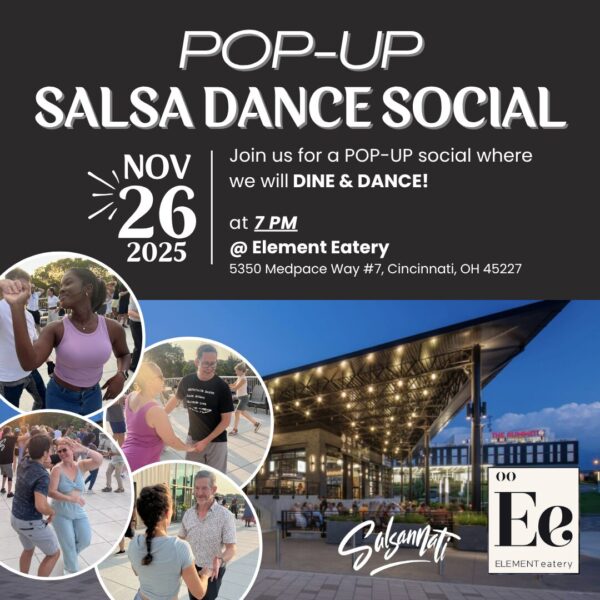salsa dance social at element eatery